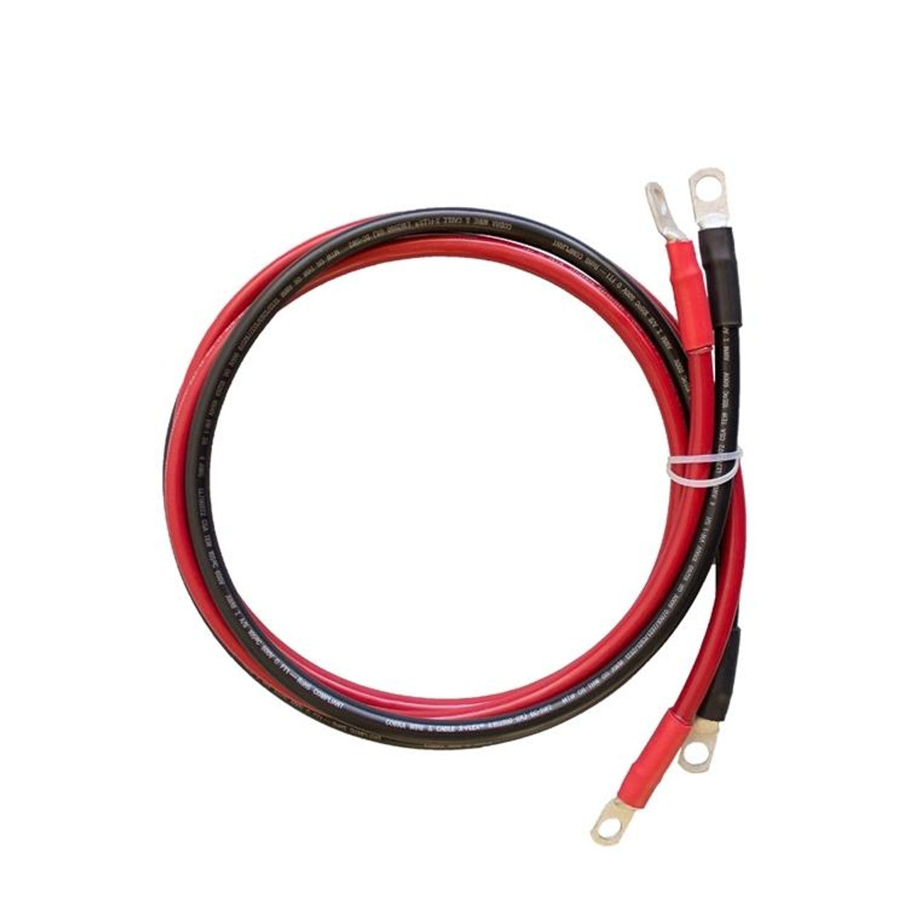 Renogy CORE Battery Inverter Cables 5ft 4AWG  for 3/8 in Lugs