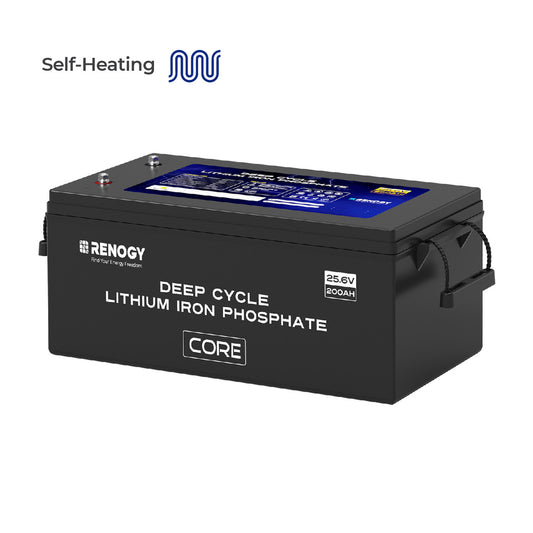 Renogy 24V 200Ah Core Series Deep Cycle Lithium Iron Phosphate Battery