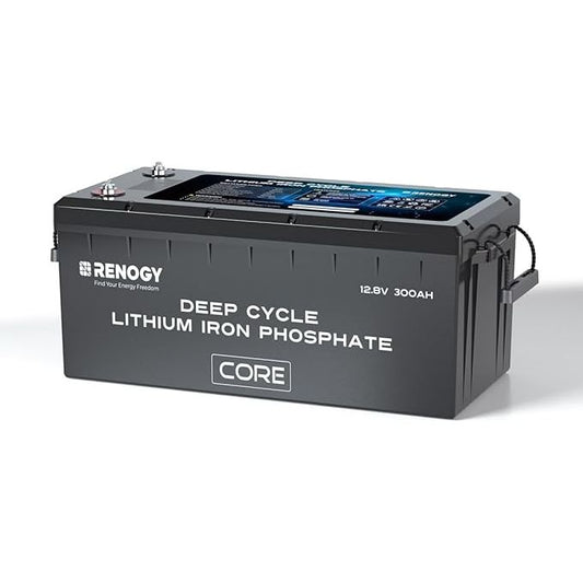 Renogy CORE 12V 300A Lithium Iron Phosphate Battery with self-heating function