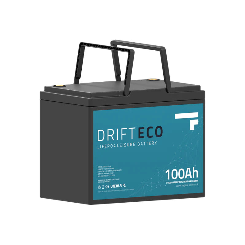 Fogstar Drift ECO 100Ah – 12V lithium leisure battery