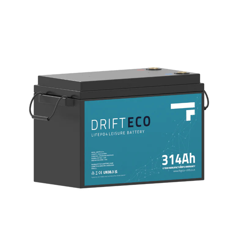 Fogstar Drift ECO 314Ah – 12V lithium leisure battery