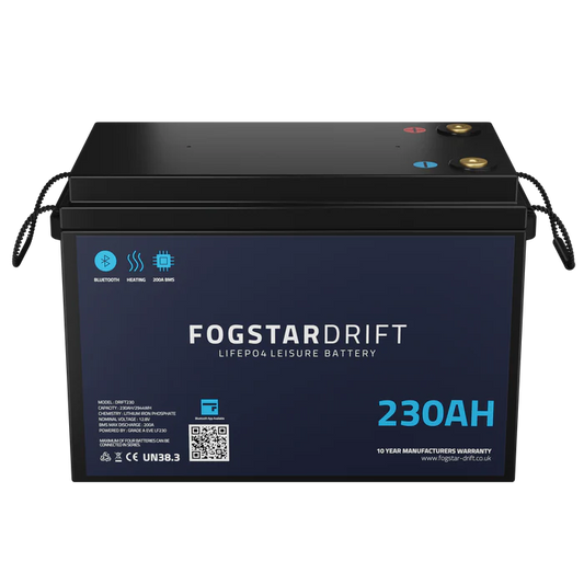 Fogstar Drift 230Ah – 12V lithium leisure battery