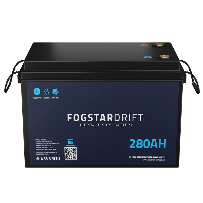 Fogstar Drift 280Ah – 12V lithium leisure battery