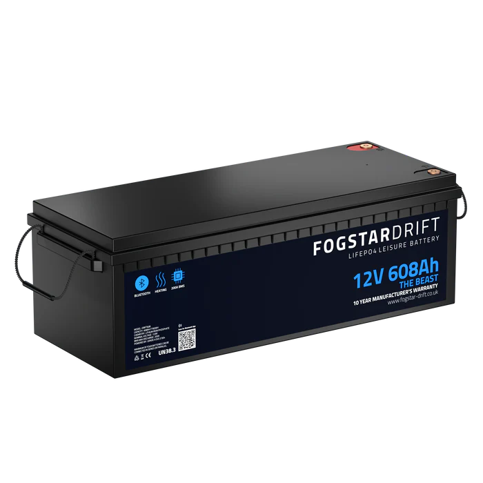 Fogstar Drift 608Ah – 12V lithium leisure battery