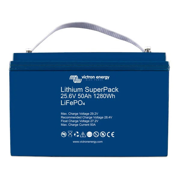 Victron Energy Lithium SuperPack 25.6V 50Ah M8 – BAT524050705