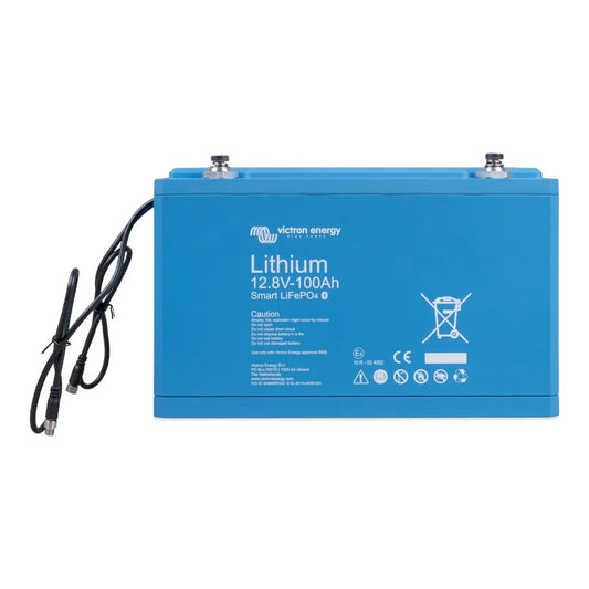 Victron Smart 12.8V/100Ah LiFePO4 Battery - BAT512110610